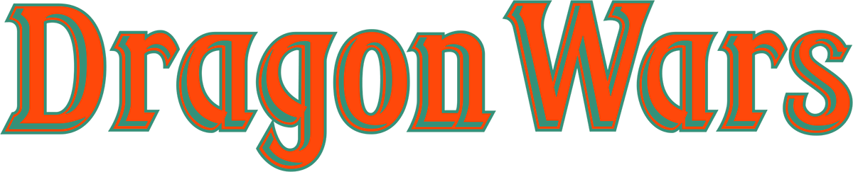 Dragon Wars logo for Commodore 64